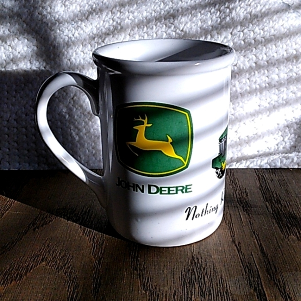 John Deere coffee mug
